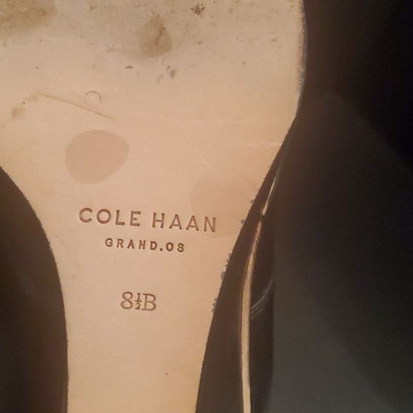 COLE HAAN Balthasar Chukka Leather Wedge Ankle Boots - Size 8 1/2 - Picture 10 of 11